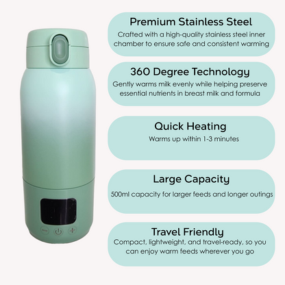 Heat & Go - Milk Warmer